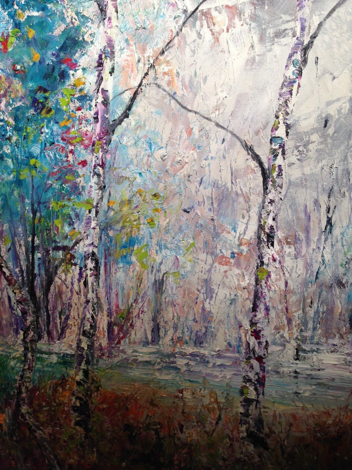 Painting by Lori Lee